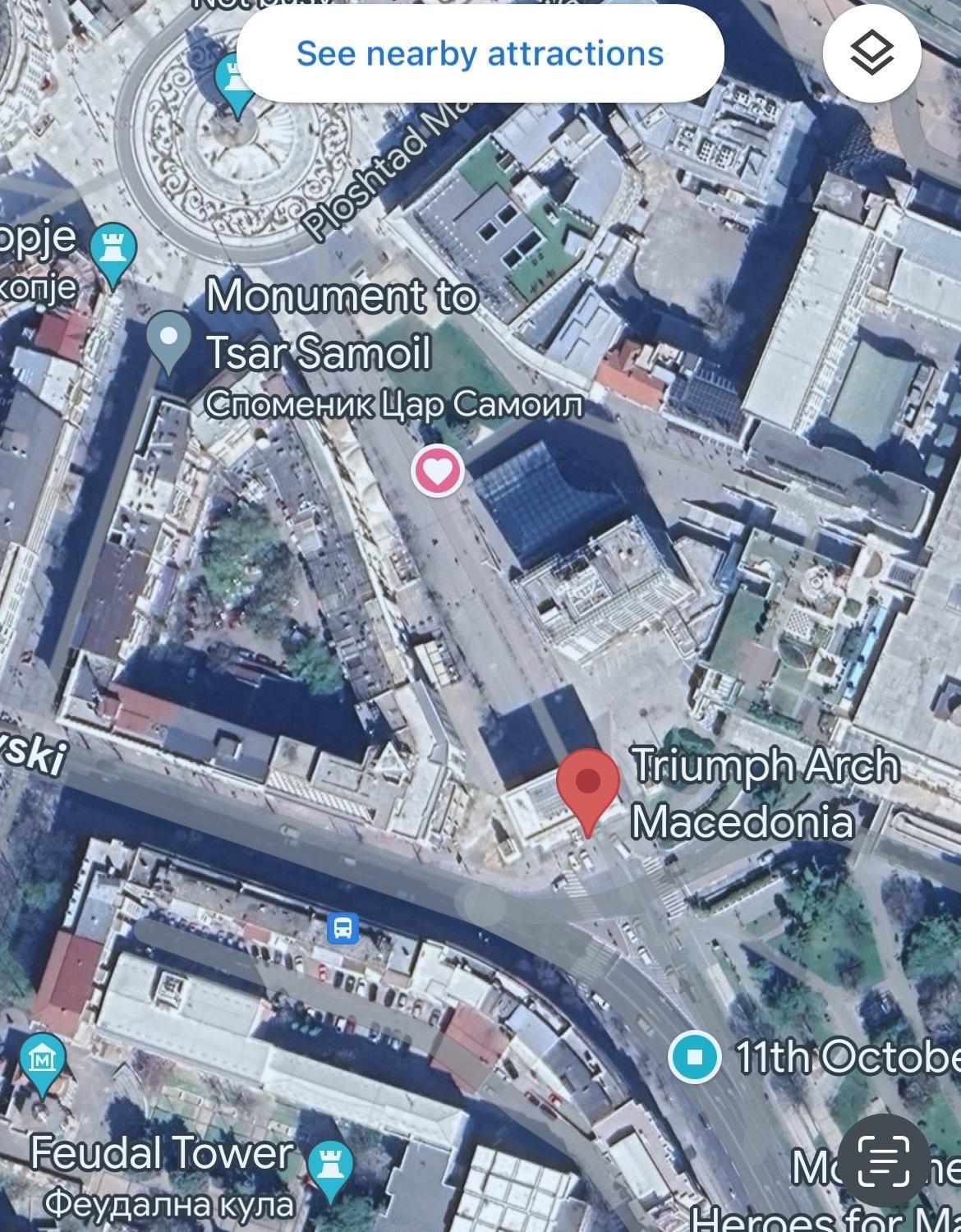 Arss Apartment Skopje Main Square Dış mekan fotoğraf